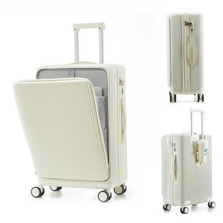 폴리카보네이트 캐리어 기내용 20인치 대형 26인치 USB포트 컵홀더 LAMBASA