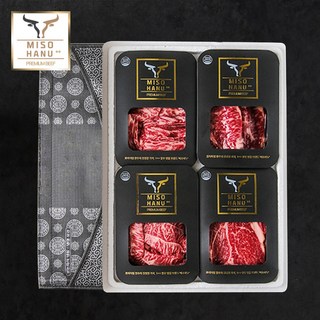 미소하누 1++ 투뿔 황제 한우 프리미엄 선물세트, 1세트, 1000g