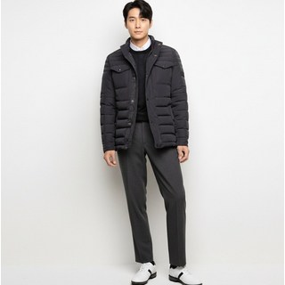 [아바쿠스골프] 남성 프리미엄 하이브리드 데일리 캐주얼 구스다운 골프 자켓