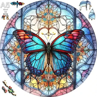 어린이를위한 중간 난이도 직소 성인 동물 퍼즐 나무 아름다운 새 올빼미 고양이 홈 데코 휴일, 05 TT-YPAN-327-A5