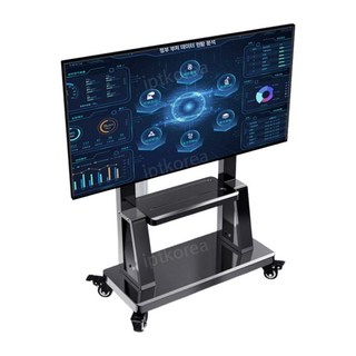 이동식 TV 스탠드 와이드 티비거치대 브라켓 회의실, 32-85인치 150kg, 1개