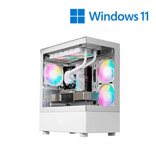 보아스컴퓨터 조립컴퓨터 조립PC 게이밍PC 게임용 컴퓨터 본체 하이엔드PC 롤 메이플 오버워치 피파 배그 배틀그라운드 디아블로 GTA6 데스크탑 고사양PC, R5 5500GT, 라데온 Vega 7, 16GB, 512GB, WIN11 Home