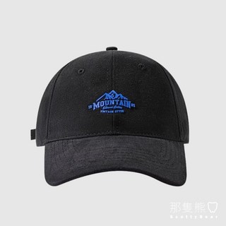 ScottyBear 那隻熊 新款軟頂棒球帽 膠印雪山韓版鴨舌帽 老帽 帽子 男帽 女帽 CM179