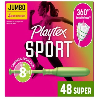 스포츠 슈퍼 48 탐폰 - playtex, 1개
