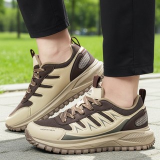 SSOOSS 남자 트레킹화 여성 등산화 가벼운 작업화 경량 운동화 ST74A1M