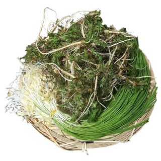 서산 냉이달래세트 (냉이500g+달래2묶음) 손질세척 황토밭 향이진한 봄나물, 1개