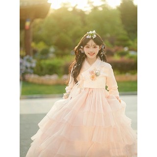 여성용 연길 스타일 한복 드레스 여성 파티드레스 촬영드레스 고급 민족 의상 여행 사진