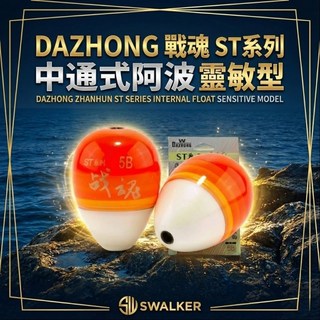 DAZHONG 戰魂 ST系列 中通式阿波 磯釣/海釣適用 靈敏型抗流設計, 1個, 戰魂中通式阿波,1B