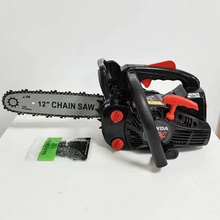 HONDA本田GX200 12吋戶外單手持油鋸 大功率伐木鋸 果園林修枝, 1個, 主機+導板+鏈條+配件+保固一年