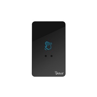 DJS-NT03 超薄型免接觸紅外線感應開關 - 非接觸式開門按鈕, 黑色, 1個