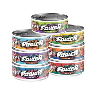 COUCH POTATO 沙發馬鈴薯 POWER超能主食罐【24罐組】80g 超能罐 貓罐頭, 1個, 【原野鮮鹿】鹿肉+核桃南瓜,超取限一箱