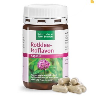 聖伯納德 Sanct Bernhard 紅三葉草大豆異黃酮膠囊 90粒 新包裝 女性保健, 1個