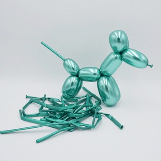 파리스 260 요술풍선 강아지만들기, 100개, 크롬 그린