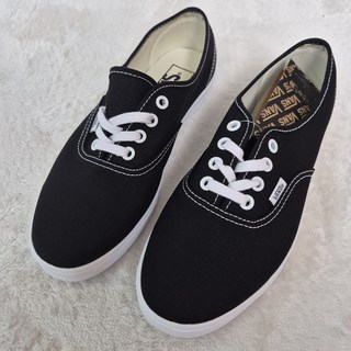 반스 어센틱 로우 블랙 : 화이트