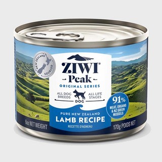 지위픽 강아지 간식 캔, 양고기, 170g, 1개