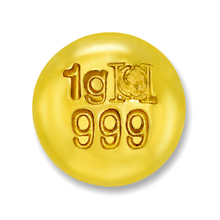 24K 순금 1g 덩어리 골드바 주물금 콩알금