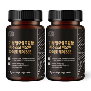 자연바름 기장밀추출복합물 맥주효모 비오틴, 2개, 30정