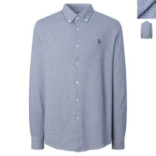 헤지스 맨 버튼 다운 면혼방 긴팔 캐주얼 셔츠 95~120 size 남성 의류 간절기 긴팔셔츠