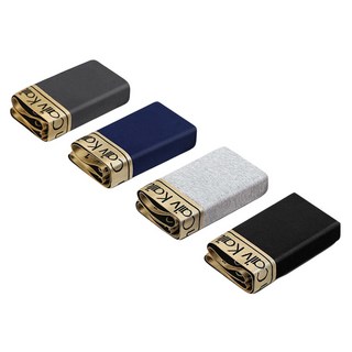 Charm Kaiser 남자 면 소프트 심리스 고급 남성 드로즈 4종세트 선물