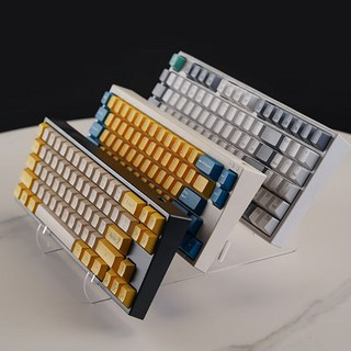 비바숨 아크릴 키보드 거치대 3단, 1개, 투명