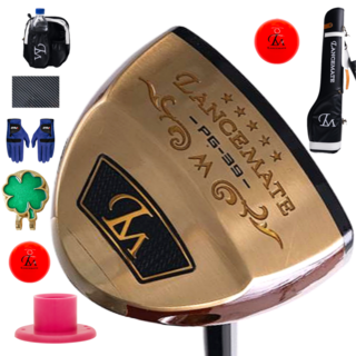 렌스메이트 감나무 프리미엄 파크골프채 PG-39 세트 파크채 파크볼채, 남성장갑세트