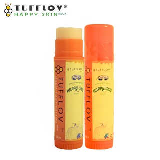 [공식:터프러브] 미국 신개념 바르는 솔리드 핸드/풋/꿈치 크림 해피스킨-아쿠아 스틱-손끝갈라짐, 1개, 14g