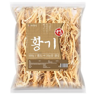 건강중심 국산 황기 통황기 뿌리, 500g, 1개