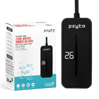 페이토 세이프티 폭발방지 미니버전 어항히터, 1개