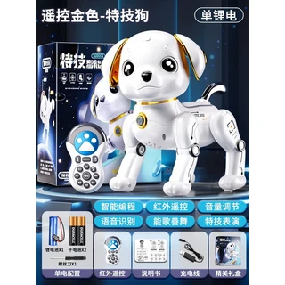 징공 지능형 로봇 강아지 어린이 퍼즐 계몽 장난감, 01 A battery