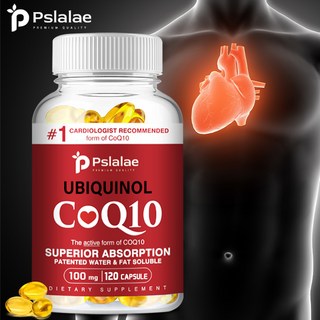 유비퀴놀 CoQ10 100mg 120정 - 항산화 심장 건강 혈압 조절, 3개