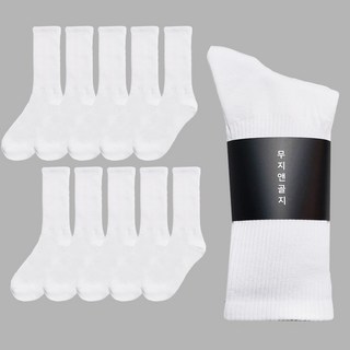 [10] 무지앤골지/ 국산 10켤레 /장목스쿨삭스/ 여성 학생용 롱 골지 스쿨삭스(혼합가능)
