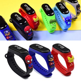 아동 어린이 초등 학생 3D 피규어 LED 손목 전자 시계 스마트 워치