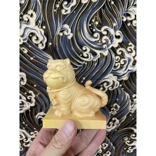 京綸 小虎爺 居家擺飾 招財納福 保平安, 高8.5cm