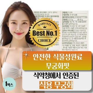 헬씨은 내장지방 체지방감소 무궁핏 무궁화 다이어트 식약청인증, 1개, 45정