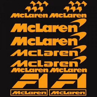 튜닝오토바이자동차 튜닝컷팅세트스티커 멕라렌, 일반파랑, 1개