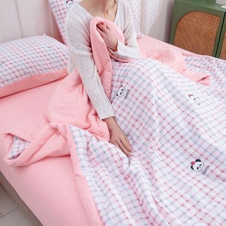 [2025년 신품 한정특가] 놀차 여름 사계절 항균 날염 차렵이불+매트리스커버+베개커버 이불세트