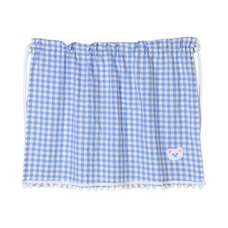 汽車格子布藝吸盤式遮陽簾 隔熱隱私車用窗簾 夏季車載通用遮陽擋, 1個