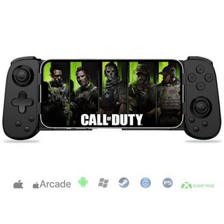 아이폰안드로이드PC스위치용 코이코 폰 게임 컨트롤러 무선 플레이 COD 겐신 디아블로 PS5PS4XboxPC 콘솔 클라우드 게이밍 터보6축 자이로듀얼 모터 지원, Black, Black