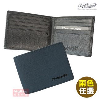 Crocodile 鱷魚 維也納Wien 2.0系列 短夾 8卡 牛皮 真皮 皮夾 0103-10404