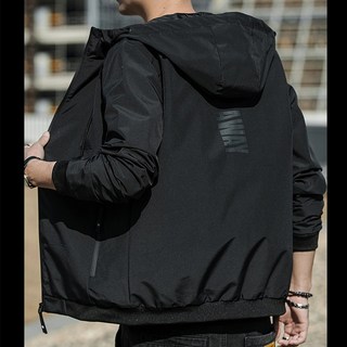 男生連帽防風外套 機車休閒運動外套 秋款外套