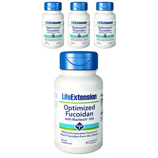LIFE EXTENSION 優質褐藻醣膠素食膠囊, 4罐, 60顆