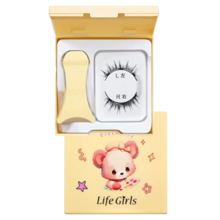 Life Girls 磁吸假睫毛 #11 漫畫睫, 1盒, 12雲朵睫