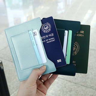 노티드트립 RFID차단 안티스키밍 가죽 여권 케이스 지갑