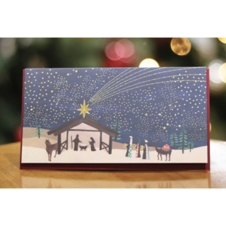 2025 크리스마스 카드, 1개, 29.이곳에 오신 별
