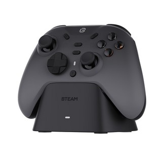 【Bteam】Specter 無線 PC Switch 1 2 遊戲手把 - 連發 震動 可調ABXY 巨集 沛影, 1個, 暮影灰 + 專用充電底座