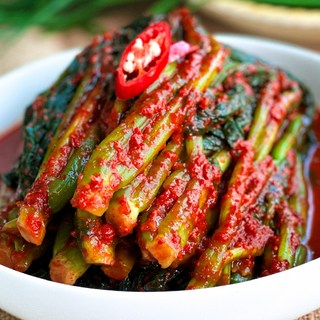 [재구매1위] 남도며느리 전라도 여수 돌산 갓김치 국내산, 2kg, 1개