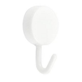 U型卡扣 免打孔 子母扣, 1個, DA0704-馬卡龍無痕掛勾-白色