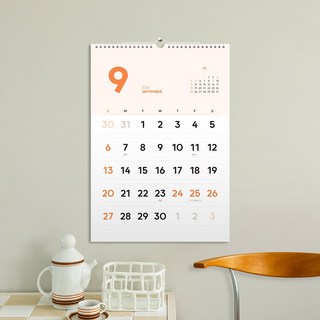 2026년 달력 비기닝 벽걸이 대형 26년 인테리어 큰 음력 절기 옛날달력 캘린더, 1개, 1단 / 컬러