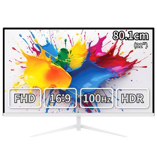 뷰싱크 32인치 FHD 슬림베젤 100Hz 게이밍 사무용 멀티 하이브리드, VSO321F 일반, 80cm