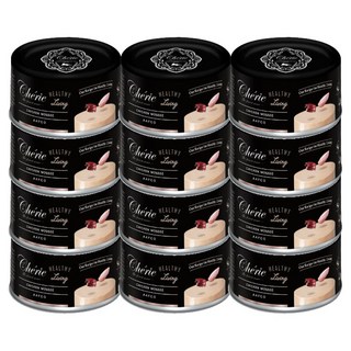 쉐리 블랙라벨 닭고기 무스캔 80g 고양이주식캔, 12개